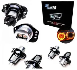 bmw-e90-e91-led-markery-zolte-ringi-zarowki-14w-intensywnie-pomaranczowe