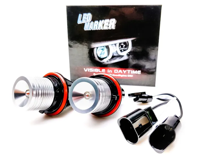 led-markery-biale-ringi-bmw-x5-e53-moc-14w-ledowe-stan-nowy-stan-opakowania-oryginalne