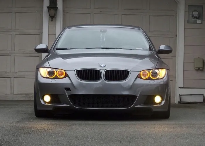 led-markery-ringi-bmw-e90-e91-14w-zolte-dzienne-stan-nowy