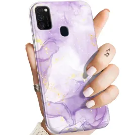 etui-do-samsung-galaxy-m21-wzory-fioletowe-fiolet-ksztalty-obudowa-case