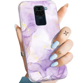 etui-do-xiaomi-redmi-note-9-wzory-fioletowe-fiolet-ksztalty-obudowa-case