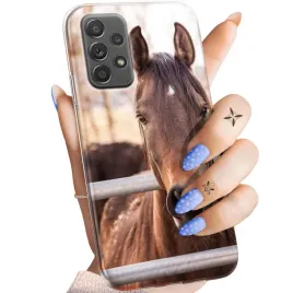 etui-do-samsung-galaxy-a52-a52-5g-a52s-a52s-5g-wzory-konie-kuce-case