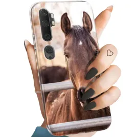 etui-do-xiaomi-mi-note-10-10-pro-wzory-konie-kuce-pegazy-obudowa-case