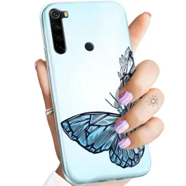 etui-do-xiaomi-redmi-note-8-wzory-motyle-butterfly-barwne-obudowa-pokrowiec