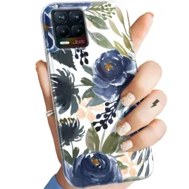 etui-do-realme-8-8-pro-wzory-kwiaty-kwieciste-flower-obudowa-pokrowiec