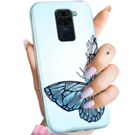 etui-do-xiaomi-redmi-note-9-wzory-motyle-butterfly-barwne-obudowa-pokrowiec