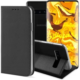 etui-z-klapka-do-samsung-galaxy-s10-czarne-zamykane-magnetyczne-kabura-flip