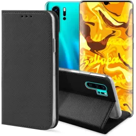 etui-z-klapka-do-huawei-p30-pro-czarne-zamykane-magnetyczne-kabura-futeral