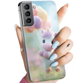 etui-do-samsung-galaxy-s21-fe-wzory-jednorozec-bajki-ksiezniczki-obudowa