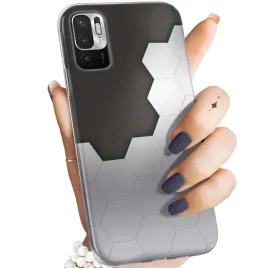 etui-do-xiaomi-redmi-note-10-5g-wzory-szare-metallic-grey-obudowa-pokrowiec