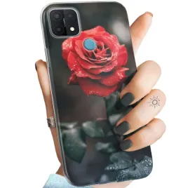etui-do-oppo-a15-a15s-wzory-roza-z-roza-rose-obudowa-pokrowiec-case