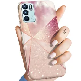 etui-do-oppo-reno-6-5g-wzory-rozowe-zloto-roz-obudowa-pokrowiec-case