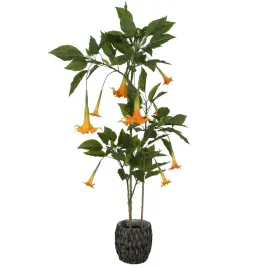 datura-sztuczna-roslina-dekoracyjna-160-cm-zolte-kwiaty-zielone-liscie