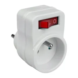 rozgaleznik-elektryczny-z-wlacznikiem-1-gniazdo-z-uziemieniem-bialy