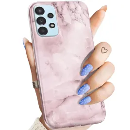 etui-do-samsung-galaxy-a13-4g-wzory-rozowe-golden-rose-pudrowy-roz-obudowa