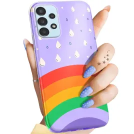 etui-do-samsung-galaxy-a13-4g-wzory-tecza-rainbow-obudowa-pokrowiec-case