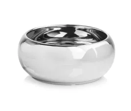 misa-ceramiczna-oslonka-donica-srebrna-14-cm