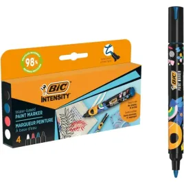 bic-intensity-classic-paint-markery-akrylowe-4-kolory-kreatywne-malowanie