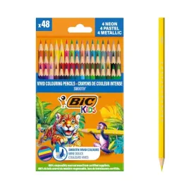 bic-kids-kredki-drewniane-eco-smooth-48-intensywnych-kolorow-ekologiczne