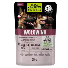 mokra-karma-dla-psa-saszetka-siekana-wolowina-galareta-500g-petrepublic