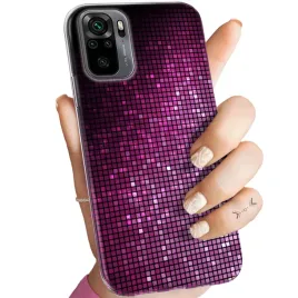 etui-do-xiaomi-redmi-note-10-wzory-imitacja-brokatu-brokatowe-blyszczace