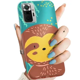 etui-do-redmi-note-10-pro-10-pro-max-wzory-leniwiec-smieszne-obudowa-case