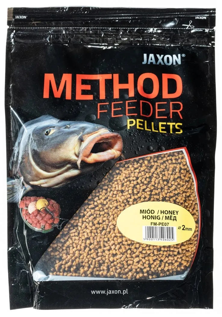 pellet-jaxon-method-feeder-miod-2mm-500g