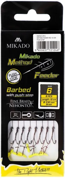haczyki-mikado-method-feeder-push-stop-10cm-roz-8-marka-mikado
