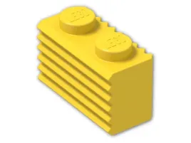 lego-2877-brick-1x2-grill-karbowany-zolty-1szt