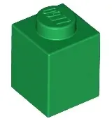 lego-3005-brick-cegielka-1x1-zielony-green