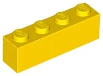 lego-3010-brick-cegielka-1x4-zolty-yellow