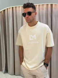 t-shirt-meski-la-monne-matching-set-monne-bezowy