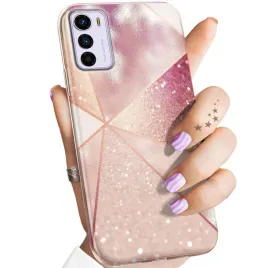 etui-do-motorola-moto-g42-wzory-rozowe-zloto-roz-obudowa-pokrowiec-case