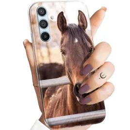 etui-do-samsung-galaxy-a34-5g-wzory-konie-kuce-pegazy-obudowa-pokrowiec