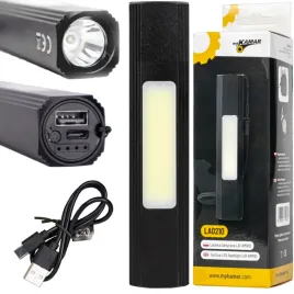 latarka-taktyczna-mala-akumulatorowa-lampa-na-magnes-kabel-usb-4w1