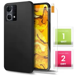 etui-do-oppo-reno-7-4g-czarne-matowe-obudowa-slim-silikon-szklo-9h