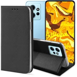etui-z-klapka-do-redmi-note-12-5g-poco-x5-czarne-zamykane-magnetyczne