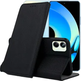 etui-z-klapka-do-realme-10-pro-5g-czarne-zamykane-magnetyczne-kabura-flip