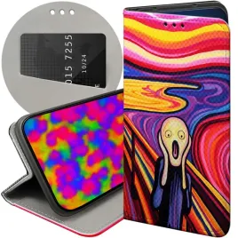 etui-z-klapka-do-realme-8-5g-wzory-krzyk-munch-edvard-scream-futeral-case