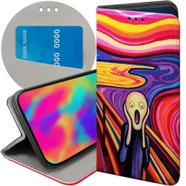 etui-z-klapka-do-xiaomi-redmi-note-7-wzory-krzyk-munch-edvard-scream-case