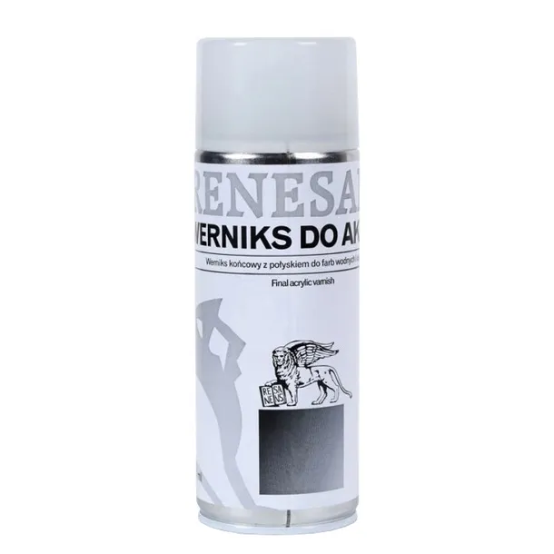 Werniks Końcowy Z Połyskiem Do Akryli Renesans 400 ml