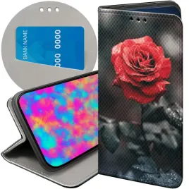 etui-z-klapka-do-xiaomi-redmi-note-8-pro-wzory-roza-z-roza-rose-futeral