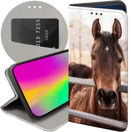 etui-z-klapka-do-realme-8-5g-wzory-konie-kuce-pegazy-futeral-pokrowiec-case
