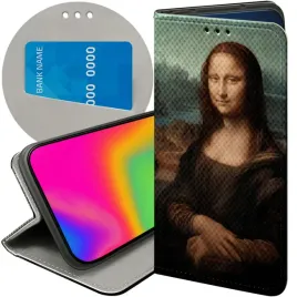 etui-z-klapka-do-realme-8-5g-wzory-leonardo-da-vinci-mona-lasiczka-futeral