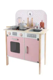 kuchnia-drewniana-dla-dzieci-piekarnik-zmywarka-zlew-garnek-patelnia
