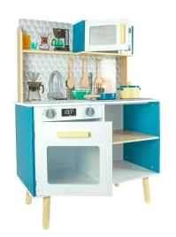 kuchnia-drewniana-dla-dzieci-piekarnik-mikrofalowka-garnki-akcesoria