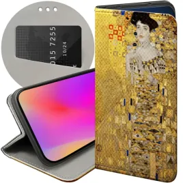 etui-z-klapka-do-xiaomi-redmi-9-wzory-klimt-gustav-pocalunek-futeral-case