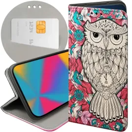 etui-z-klapka-do-realme-9-pro-9-5g-wzory-sowa-sowka-sowy-futeral-case