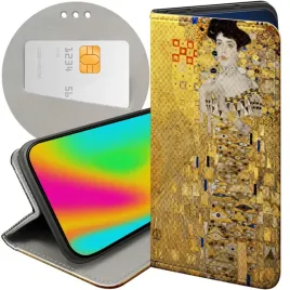 etui-z-klapka-do-xiaomi-redmi-8-wzory-klimt-gustav-pocalunek-futeral-case
