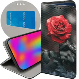 etui-z-klapka-do-huawei-p30-pro-wzory-roza-z-roza-rose-futeral-pokrowiec